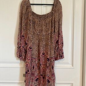 Maeve paisley floral dress